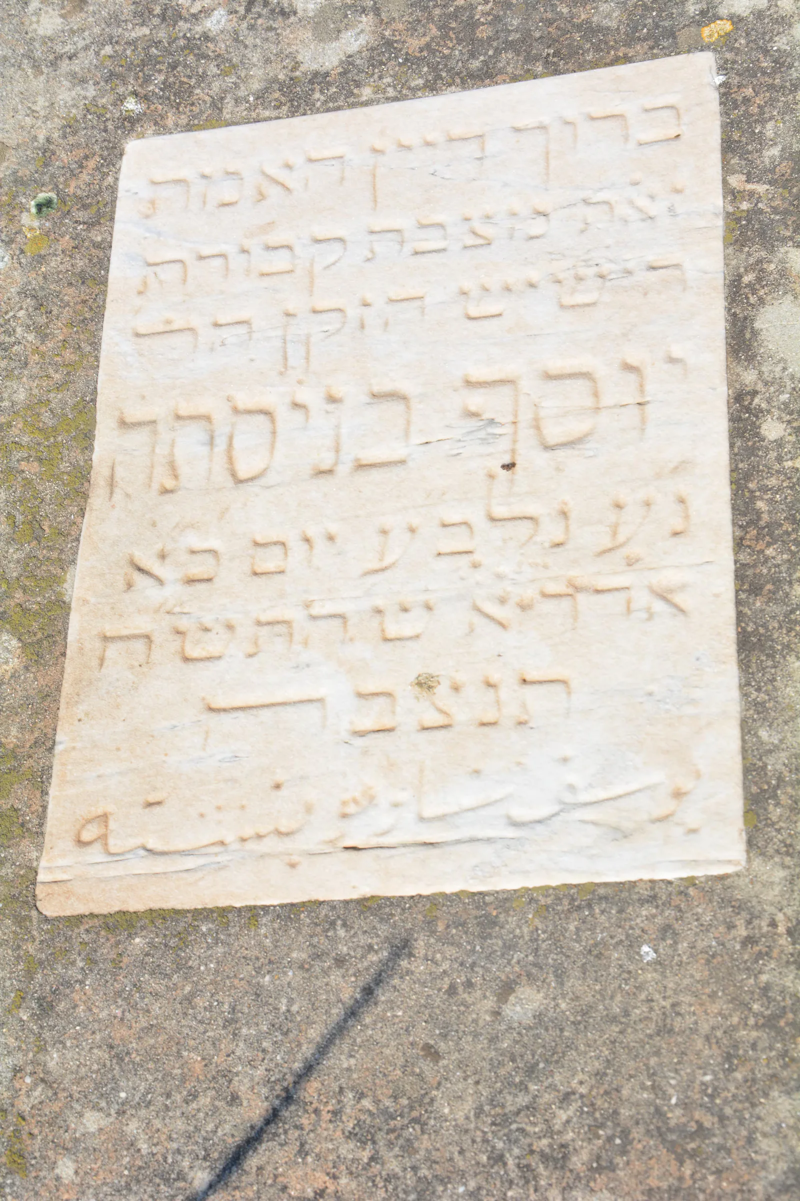 Tomb A14 for Youssef BENISTE, photograph 6 at the Jewish Cemetery of Saida