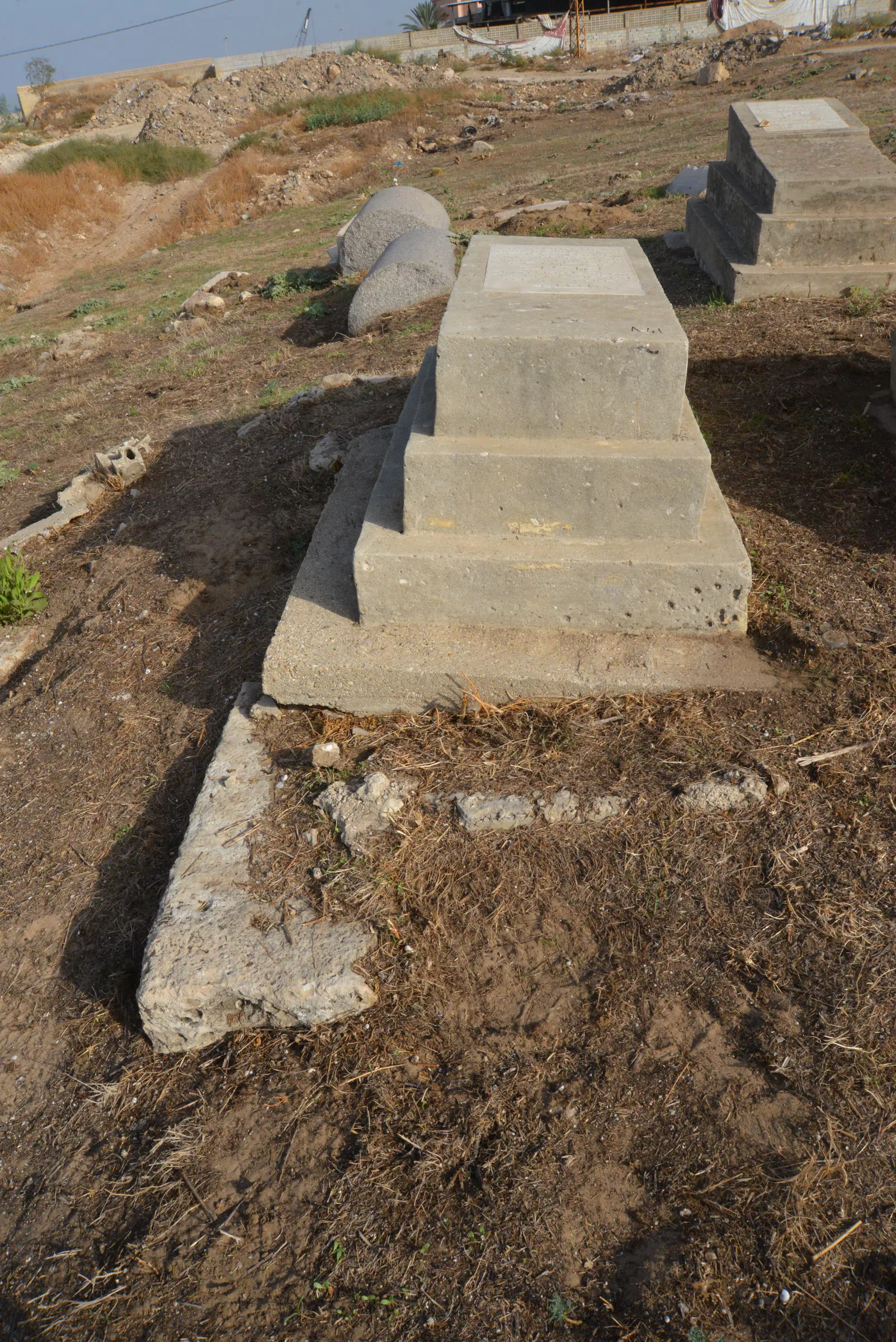 Tomb A41 for Miryam BALACIANO, photograph 4 at the Jewish Cemetery of Saida