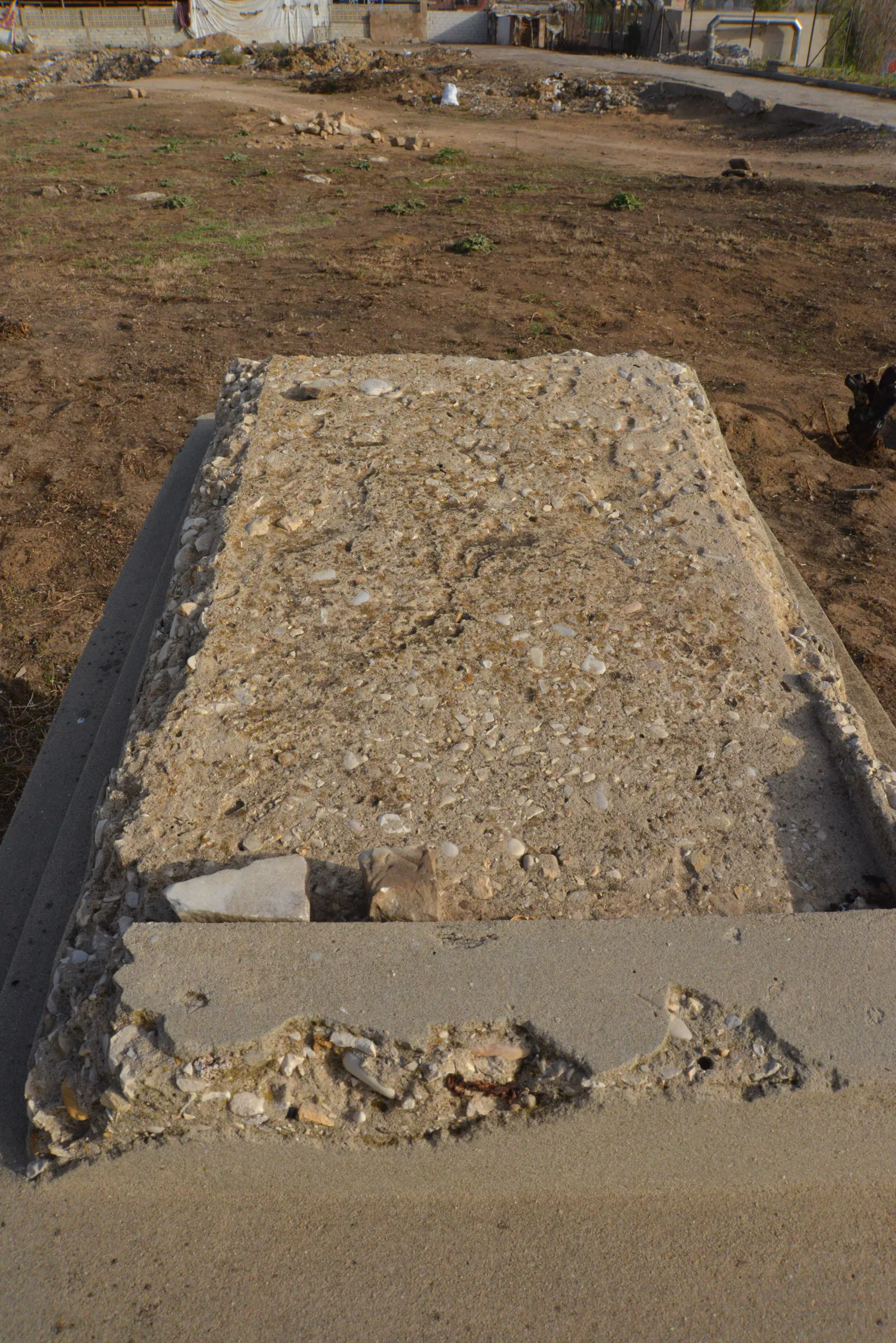 Tomb A6 for Malakeh LEVY BASSAL, photograph 2 at the Jewish Cemetery of Saida