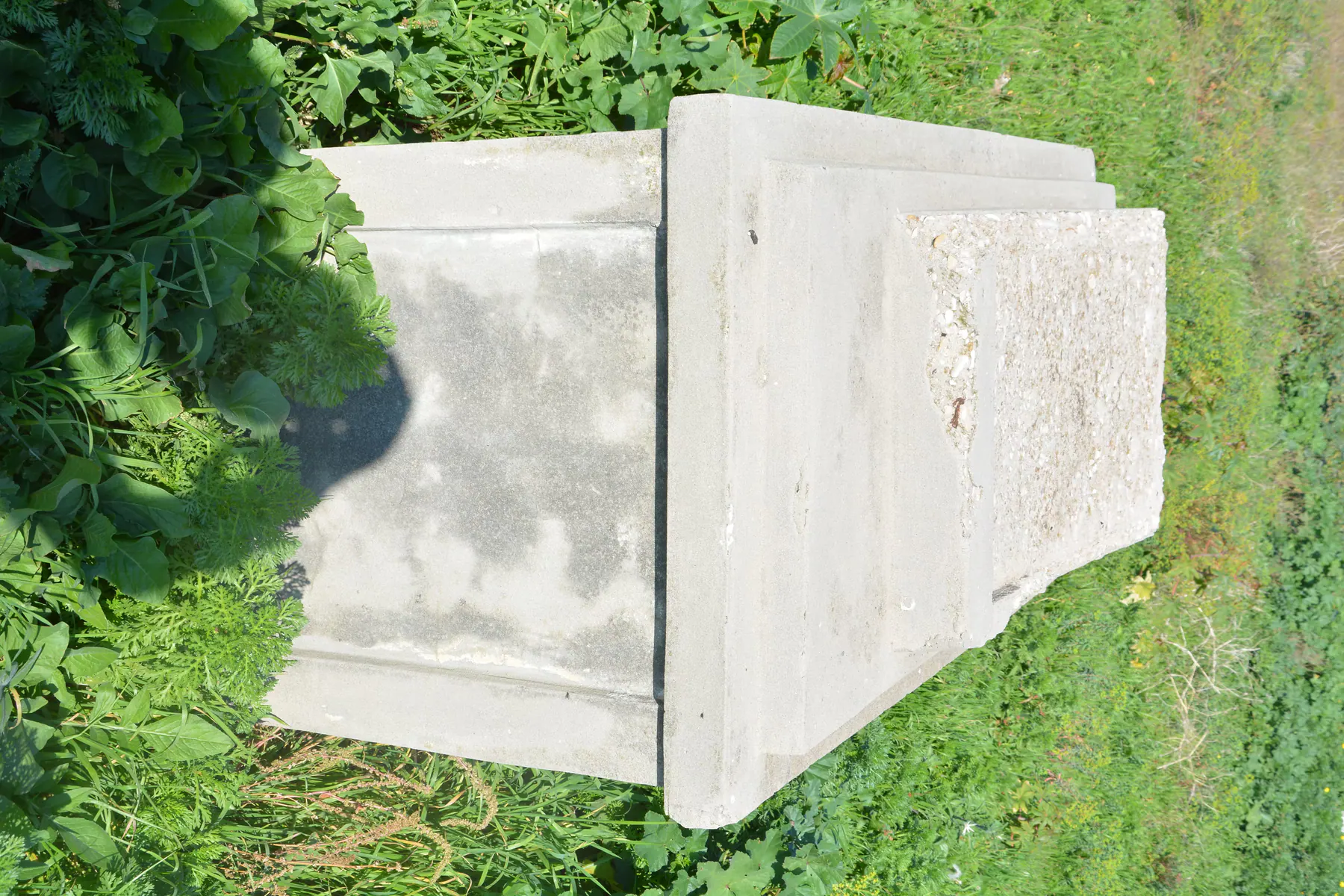 Tomb A6 for Malakeh LEVY BASSAL, photograph 6 at the Jewish Cemetery of Saida