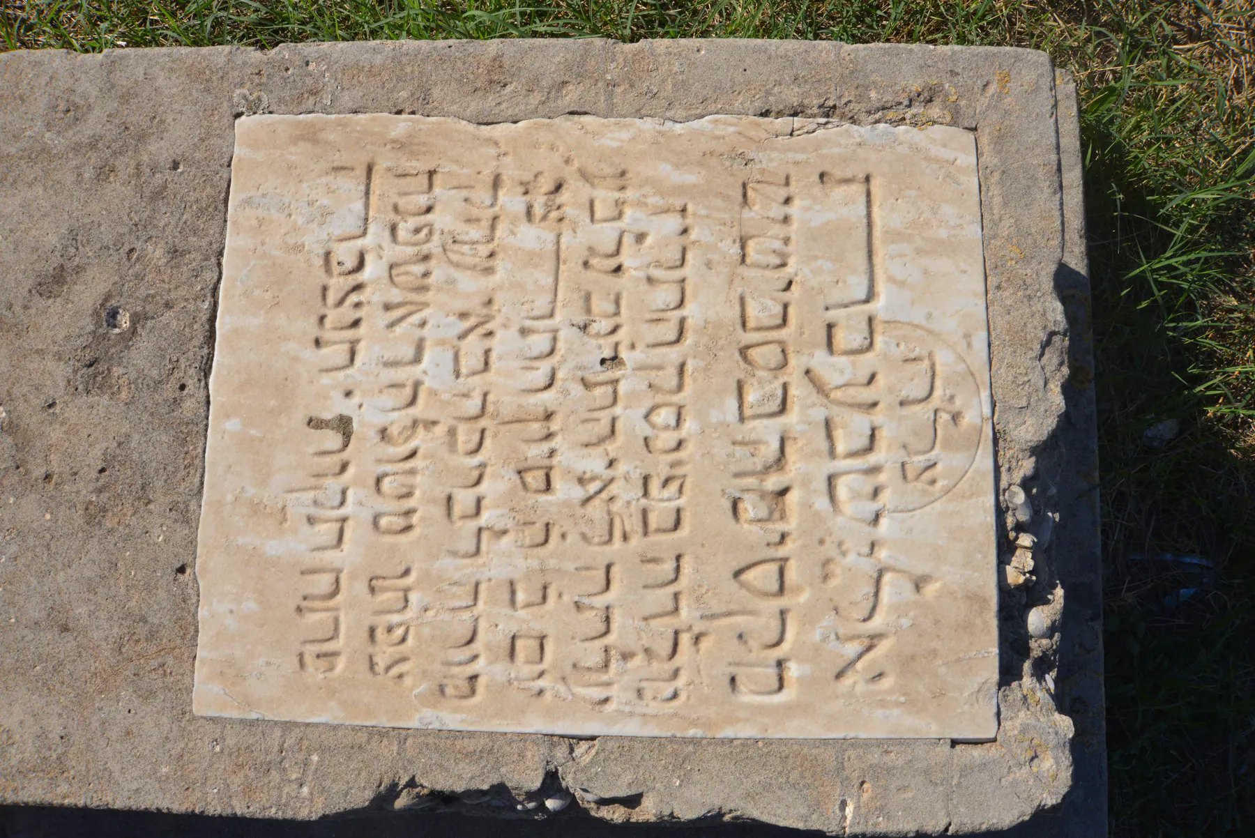 Tomb D16 for Elicheva BASSEVITCH, photograph 2 at the Jewish Cemetery of Saida
