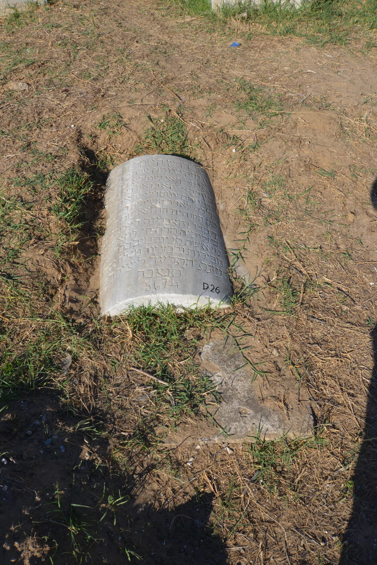 Tomb D26 for Rosa Rachel BEKHOR, photograph 5 at the Jewish Cemetery of Saida