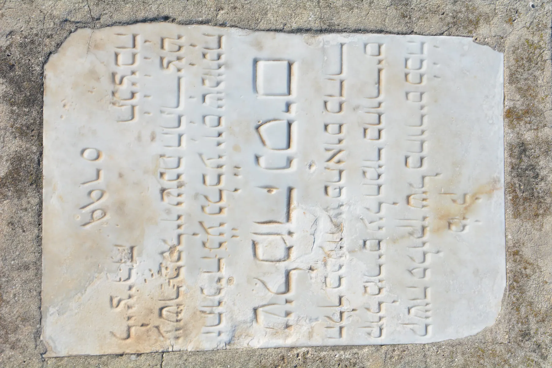 Tomb D48 for Chlomo ZEITOUNI, photograph 6 at the Jewish Cemetery of Saida