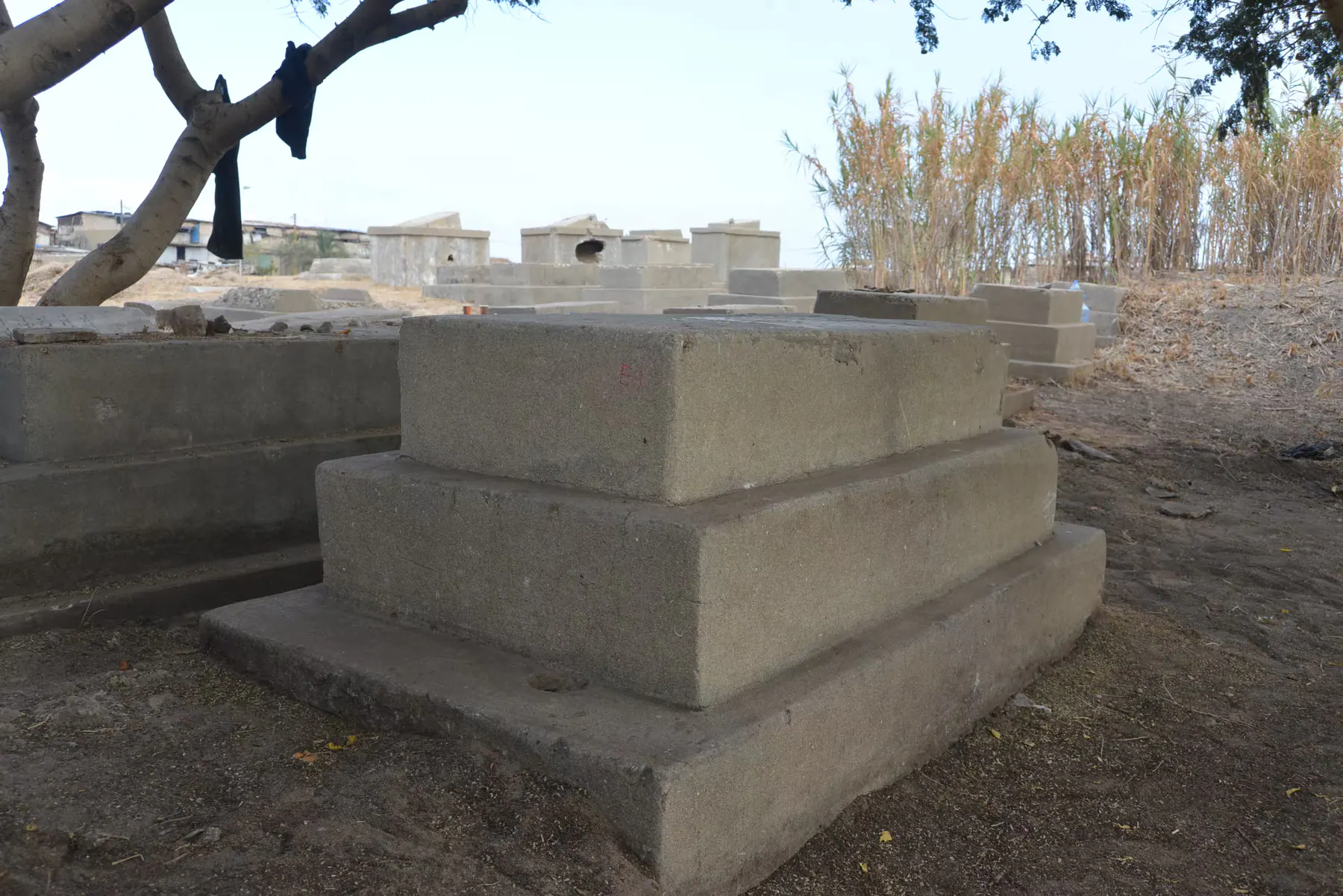 Tomb E1 for Jamileh ETZION, photograph 6 at the Jewish Cemetery of Saida